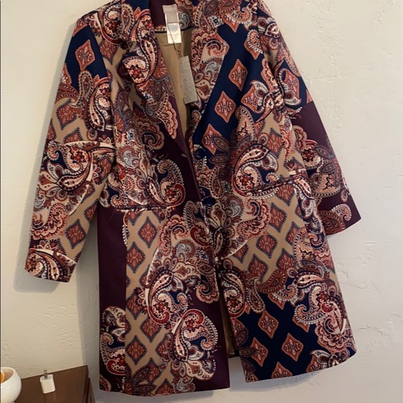 Chico’s Drama Coat Jacket - Picture 8 of 9